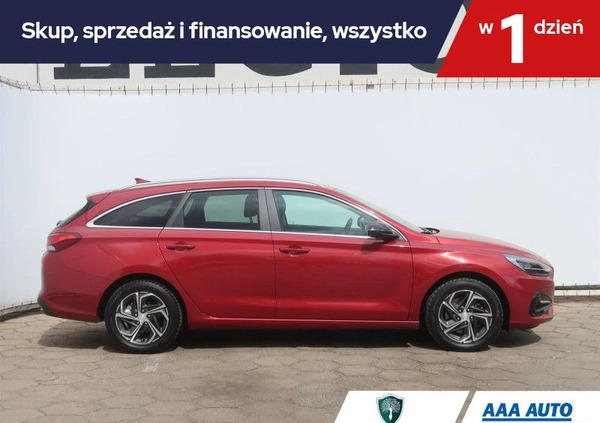 Hyundai I30 cena 77000 przebieg: 30621, rok produkcji 2022 z Krzepice małe 137